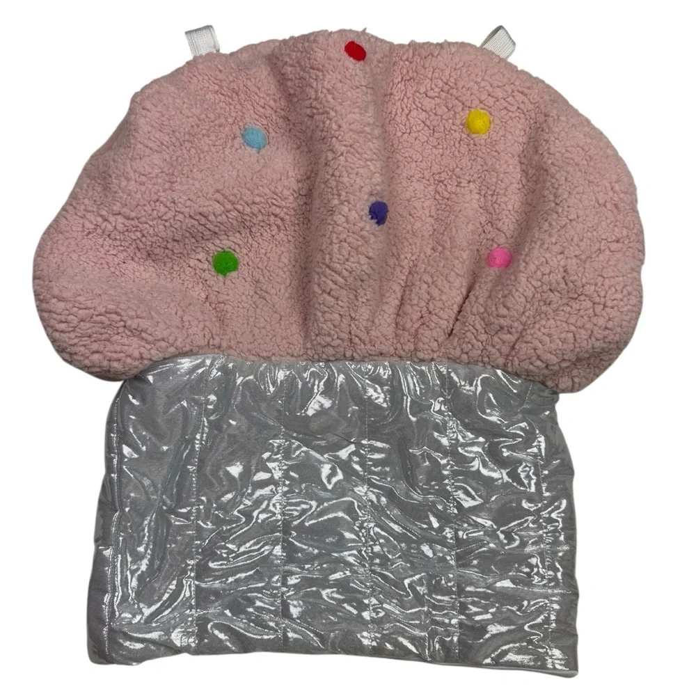 Target Pink and Silver Kids Hat with Colorful Accents - Picture 1 of 4